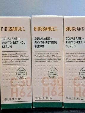 BIOSSANCE Squalane + Phyto - Retinol Serum Set NEW